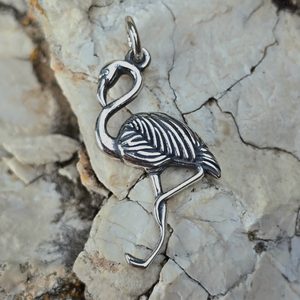 FLAMINGO, silver pendant Ag 925/1000