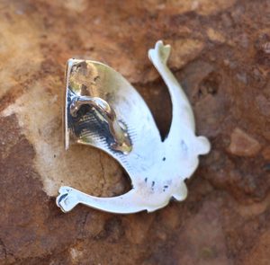 DRAKKAR, vikinská loď, amulet, stříbro 925