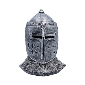 Mittelalterlicher Helm, Figur, 10,6 cm