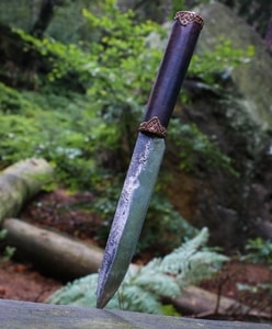 VLAD, EARLY MEDIEVAL FORGED KNIFE - KNIVES{% if kategorie.adresa_nazvy[0] != zbozi.kategorie.nazev %} - WEAPONS - SWORDS, AXES, KNIVES{% endif %}