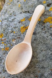 CARVED WOODEN SPOON, DEEP - DISHES, SPOONS, COOPERAGE{% if kategorie.adresa_nazvy[0] != zbozi.kategorie.nazev %} - WOOD{% endif %}