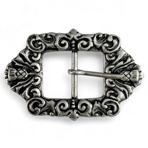 ALBA Scottish Belt Buckle with Thistle zinc