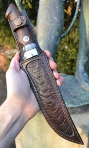 CHRONOS, DAMASCUS STEEL KNIFE WITH METEORITE MUONIONALUSTA - DAMASCUS STEEL KNIVES{% if kategorie.adresa_nazvy[0] != zbozi.kategorie.nazev %} - WEAPONS - SWORDS, AXES, KNIVES{% endif %}