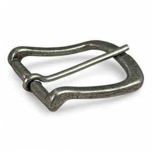 Modern belt buckle, old brass
