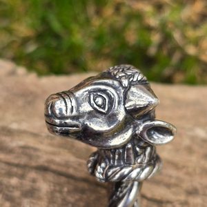 CELTIC BULL BRACELET, TRICHTINGEN, SOLID SILVER 925 - BRACELETS{% if kategorie.adresa_nazvy[0] != zbozi.kategorie.nazev %} - SILVER JEWELLERY{% endif %}