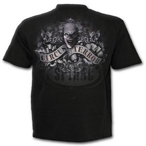 CIRCUS OF TERROR - T-SHIRT BLACK - HERREN-T-SHIRTS, SPIRAL DIRECT{% if kategorie.adresa_nazvy[0] != zbozi.kategorie.nazev %} - T-SHIRTS, BOOTS - ROCK MUSIC{% endif %}