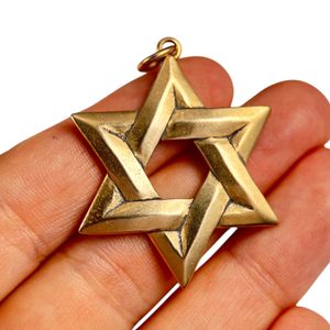 David's Star, Amulet, bronze