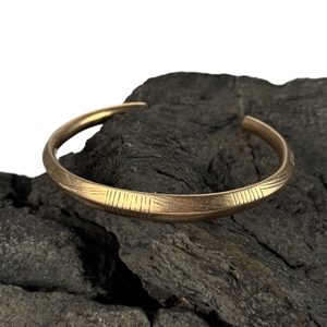 Grooved Bracelet, bronze