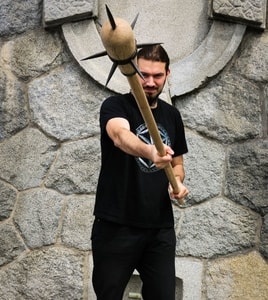 BROGIT STAFF, Scottish polearm, replica