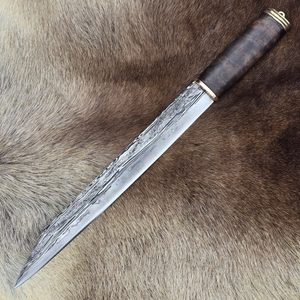 NJÖRD, sax, damascus steel