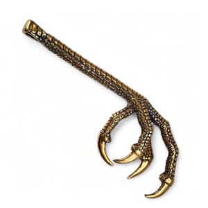 Oiseau griffe pendentif, bronze