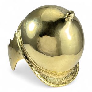 Celtic helmet Montefortino - de luxe, brass, replica