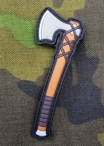 VIKING AXE - RAGNAR, 3D RUBBER PATCH - PATCHES MILITAIRES{% if kategorie.adresa_nazvy[0] != zbozi.kategorie.nazev %} - BUSHCRAFT{% endif %}