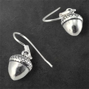 ACORNS silver earrings Ag 925