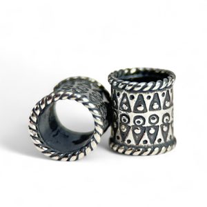 bague de barbe viking, argent sterling