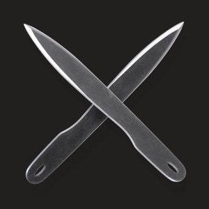 BEAR CLAW, professional throwing knives - 3x set