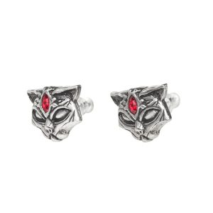 Sacred Cat Studs, cats, earrings