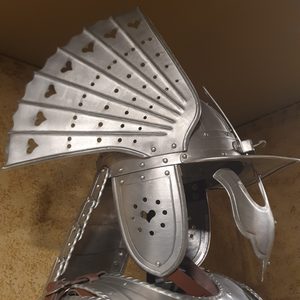 POLISH HUSAR, HALF-ARMOUR - SUITS OF ARMOUR{% if kategorie.adresa_nazvy[0] != zbozi.kategorie.nazev %} - ARMOUR HELMETS, SHIELDS{% endif %}