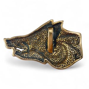 Celtic Boar - head, bronze pendant