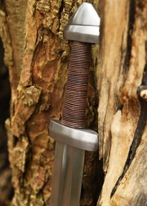 TORSHOV, Wikingerschwert mit Lederscheide