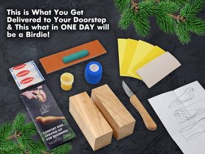 Comfort Bird Carving Hobby-Kit DIY01