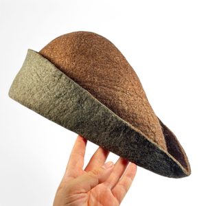 Medieval felt hat, wool