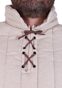 Long Gambeson with removable sleeves