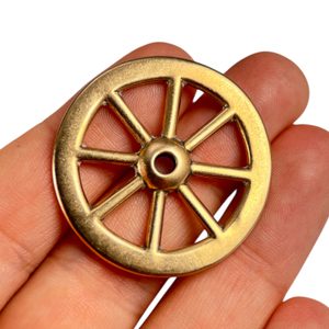 Roue Taranis, réplique en bronze, ville de Stradonice, Bohême