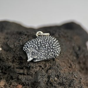HEDGEHOG, silver pendant