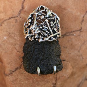 GRACA  SILVER PENDANT, MOLDAVITE - MOLDAVITES, CZECH{% if kategorie.adresa_nazvy[0] != zbozi.kategorie.nazev %} - SILVER JEWELLERY{% endif %}