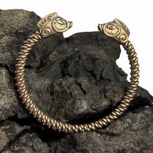 Pictish Boar Bracelet, bronze
