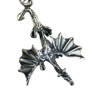 DRAGONS - silver earrings Ag 925