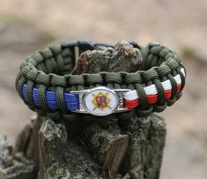 Paracord Bracelet, soldier - Czech Army
