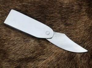 SLAVIC FOLDING KNIFE, POHANSKO, GREAT MORAVIA - REPLICA - KNIVES{% if kategorie.adresa_nazvy[0] != zbozi.kategorie.nazev %} - WEAPONS - SWORDS, AXES, KNIVES{% endif %}