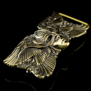 VALKYRIE, belt buckle, brass
