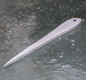 VENGEANCE throwing knife polished - 1 piece