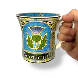 Mug en porcelaine, chardon écossais
