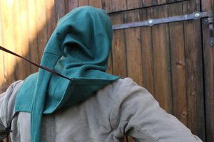 SET OF MEDIEVAL CLOTHING - man 2nd half of the 14th century