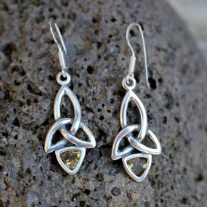 KIRA, SILVER EARRINGS, CITRINE - BOUCLES D'OREILLES - BIJOUX HISTORIQUE{% if kategorie.adresa_nazvy[0] != zbozi.kategorie.nazev %} - BIJOUX EN ARGENT{% endif %}