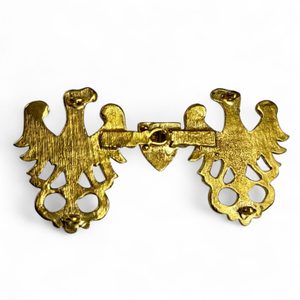 Broche médiévale, Allemagne, 14e - 15e siècle, bronze