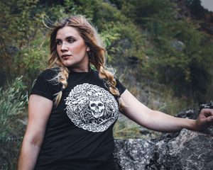 LADY DEATH, LADIES' T-SHIRT BLACK, DRUID COLLECTION - T-SHIRTS - DAMEN{% if kategorie.adresa_nazvy[0] != zbozi.kategorie.nazev %} - NAAV{% endif %}