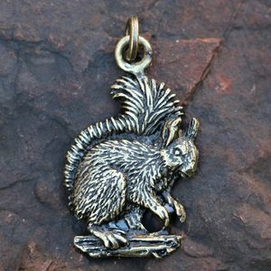 SQUIRREL, PENDANT, ZINC, ANTIQUE BRASS - ALL PENDANTS, OUR PRODUCTION{% if kategorie.adresa_nazvy[0] != zbozi.kategorie.nazev %} - JEWELLERY - BRONZE, ZINC{% endif %}