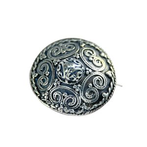 VIKING BROOCH, Stora Ryk, Färgelanda, Sweden, silver