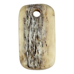 RAIDO, pendentif rune en bois de cerf