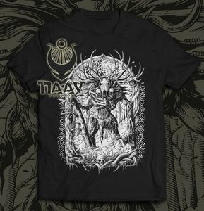 LESHY, Herren T-Shirt - schwarz