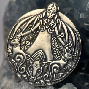 FREYA Viking Pendant Silver