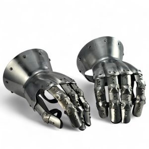 Hourglass finger gloves, 14th century, 1,5mm steel