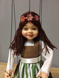 LITTLE GIRL, PUPPET MARIONETTE - PUPPETS{% if kategorie.adresa_nazvy[0] != zbozi.kategorie.nazev %} - WOOD{% endif %}