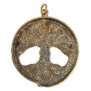 CELTIC OAK sacred Tree of Life Pendant bronze