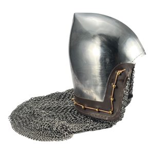 Bascinet Helmet with Aventail, 2 mm steel